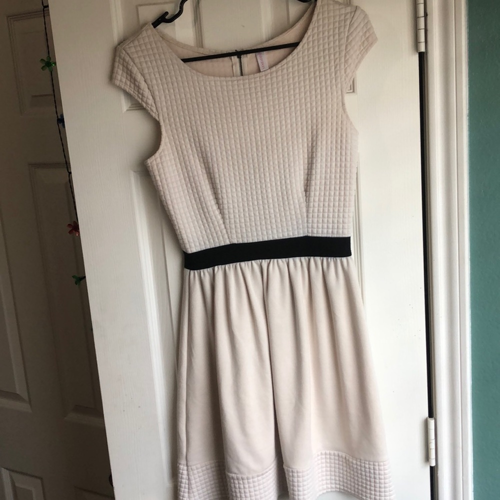 White cotton dress